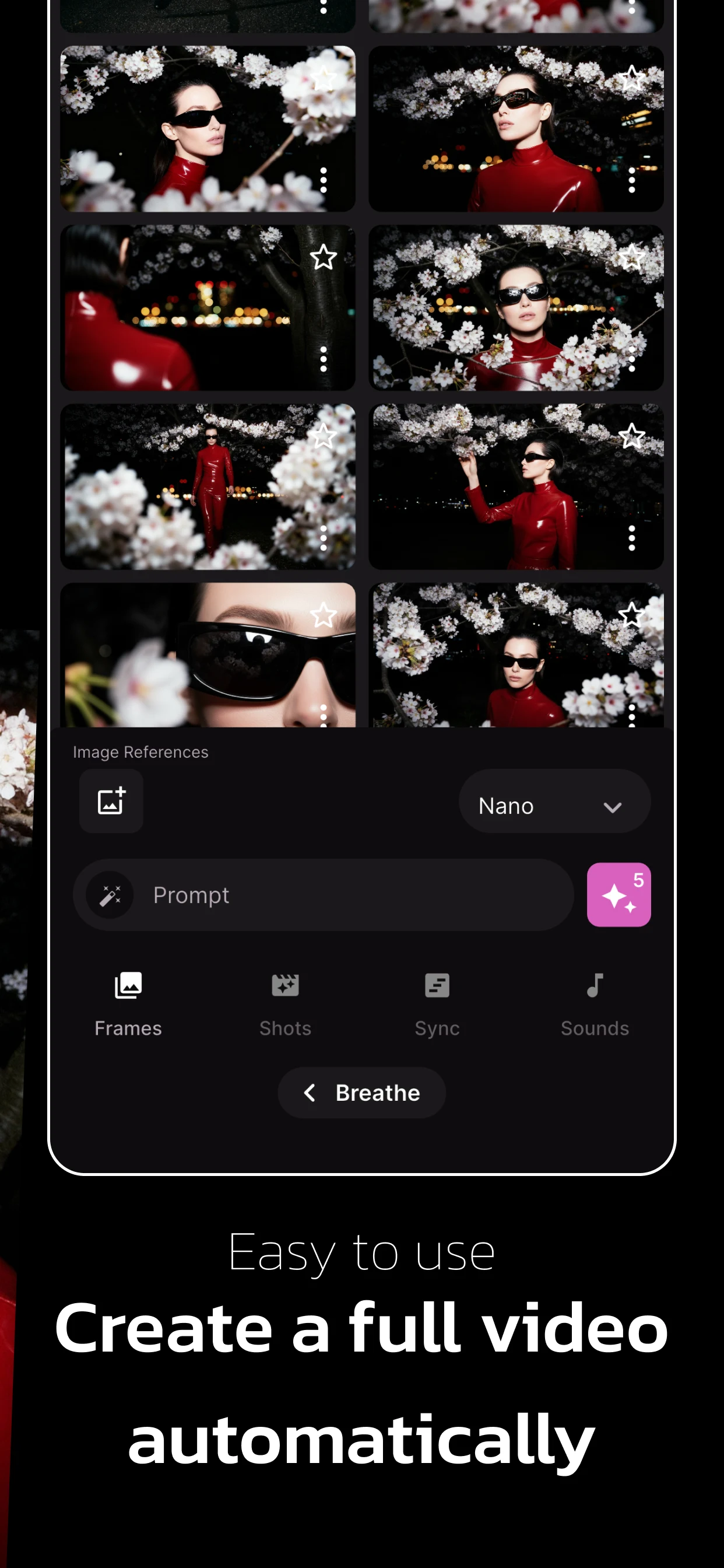 AI Music Video Generator - 1MS screenshot