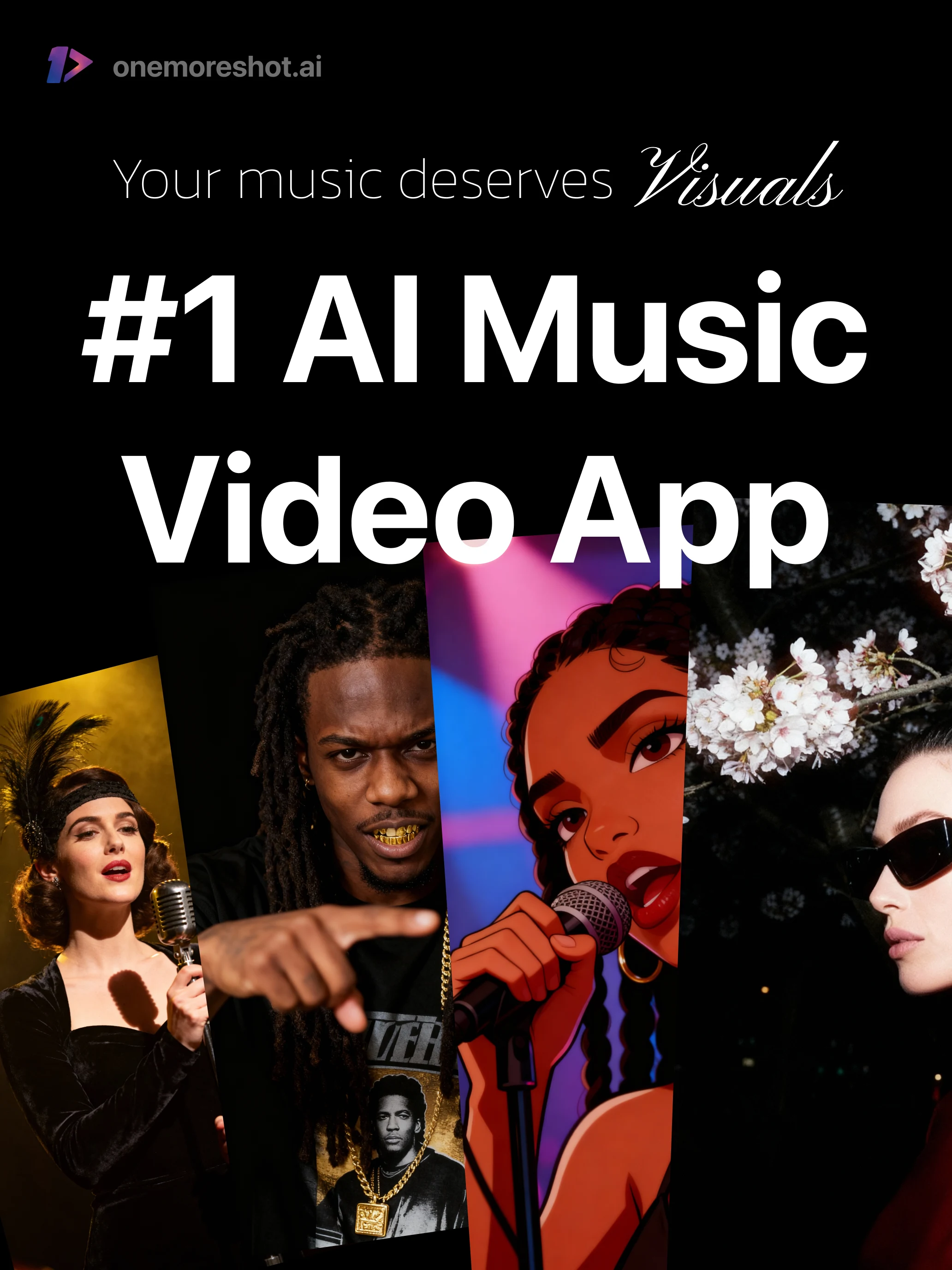 AI Music Video Generator - 1MS screenshot