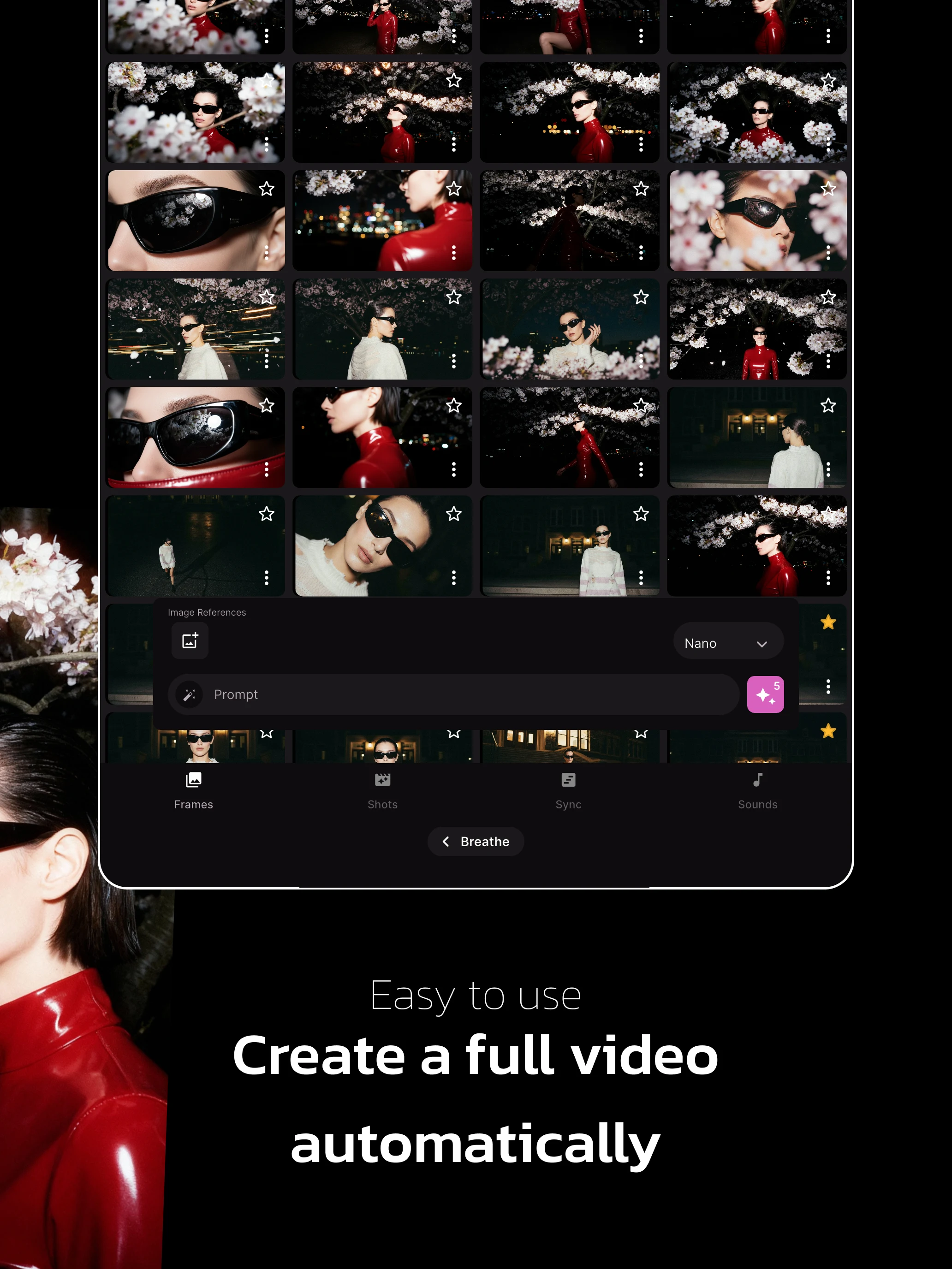 AI Music Video Generator - 1MS screenshot
